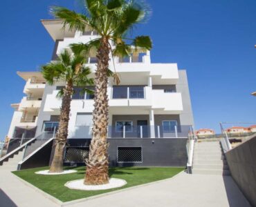 Vooraanzicht Nieuwbouw Appartement Te koop in Orihuela-Costa in Spanje, gelegen aan de Costa Blanca-Zuid