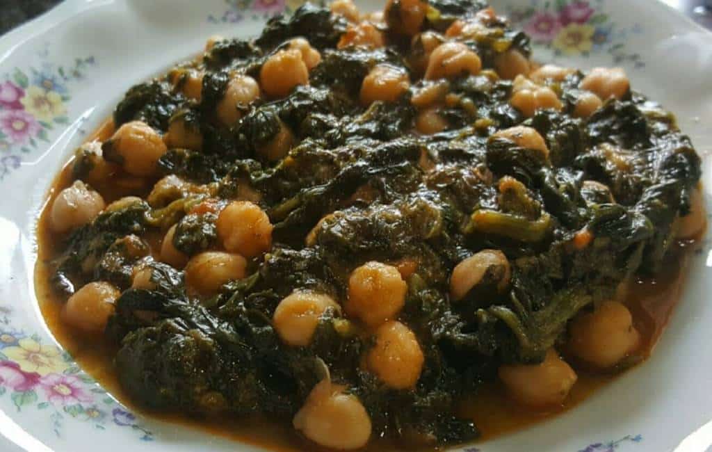 Vegetarische gerechten in het Spanje van vlees en vis specialiteiten