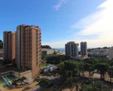 Zeezicht vanaf Appartement Te koop in Calpe in Spanje, gelegen aan de Costa Blanca-Noord