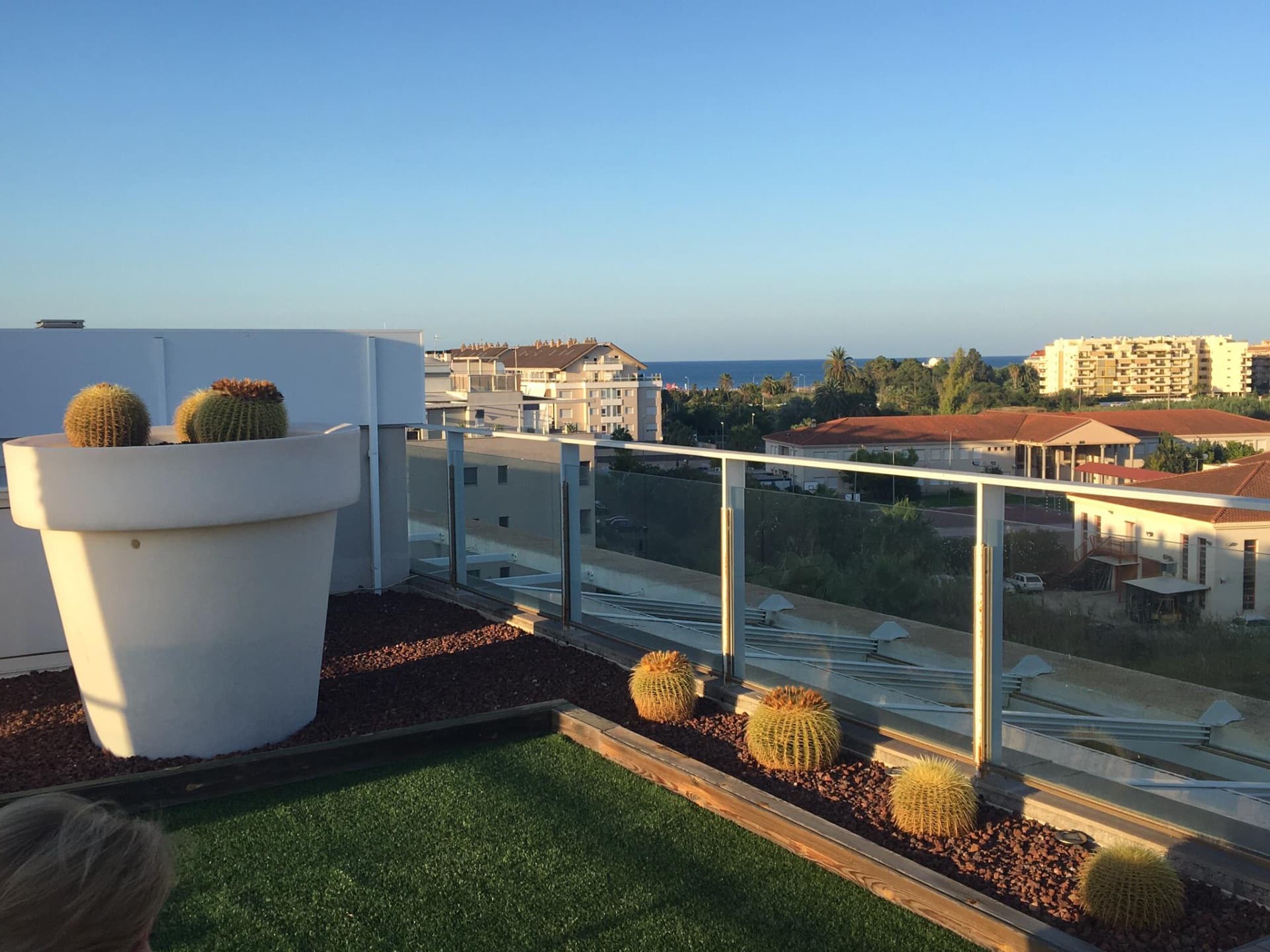 Terras met zeezicht van Appartement Te koop in Dénia in Spanje, gelegen aan de Costa Blanca-Noord