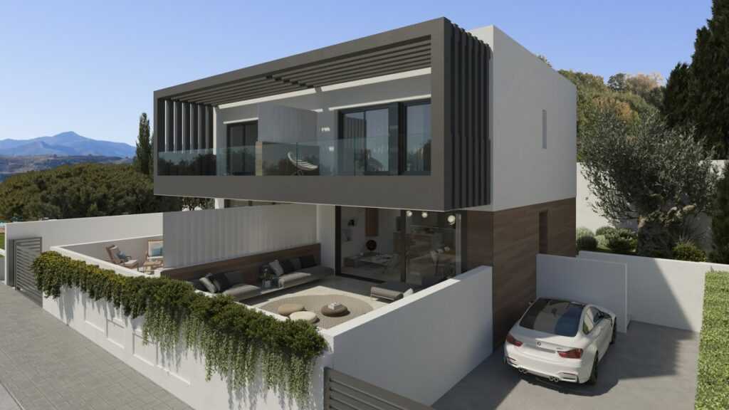 Nieuwbouw Huis Te koop in Estepona in Spanje, gelegen aan de Costa del Sol-West