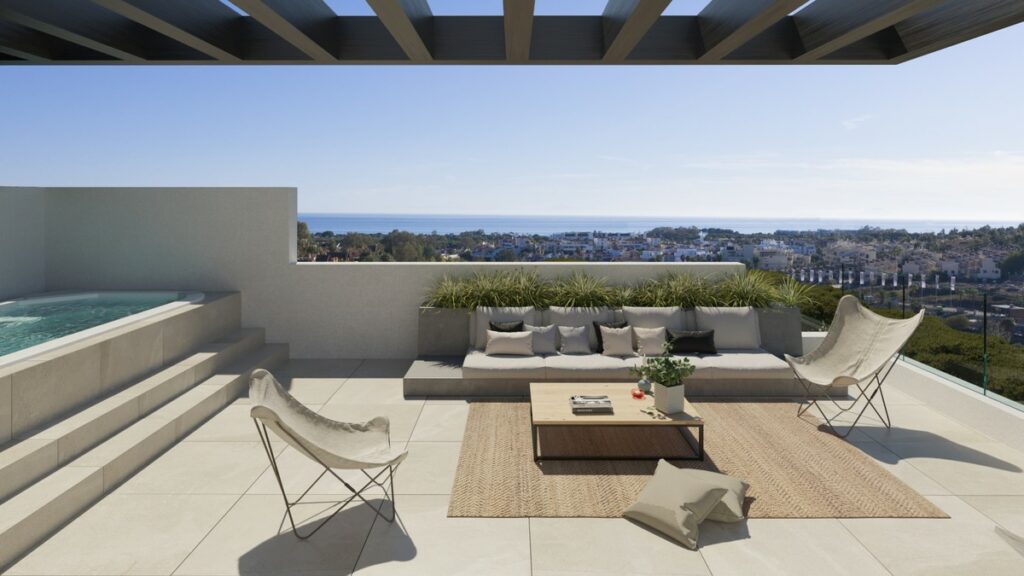 Nieuwbouw Huis Te koop in Estepona in Spanje, gelegen aan de Costa del Sol-West