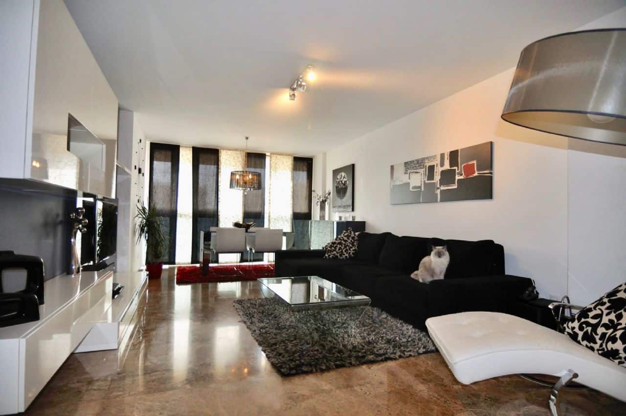 Leefruimte van Appartement Te koop in Alicante in Spanje, gelegen aan de Costa Blanca-Zuid