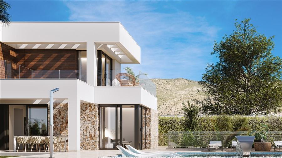 Nieuwbouw Villa Te koop in Finestrat in Spanje, gelegen aan de Costa Blanca-Noord