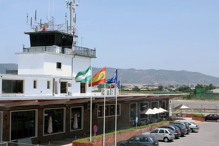 Vooraanzicht Córdoba Airport