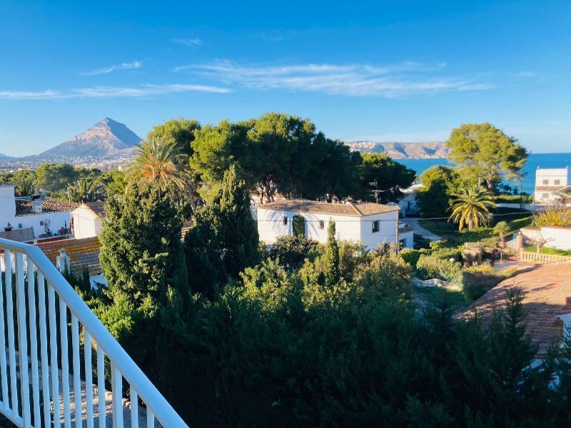 Zeezicht vanaf Villa Te koop in Javea in Spanje, gelegen aan de Costa Blanca-Noord