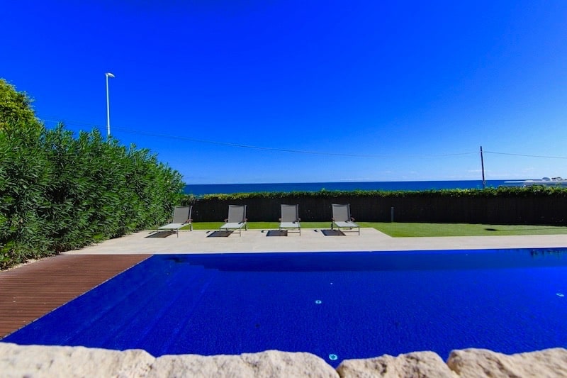 Zwembad van Appartement Te koop in Javea in Spanje, gelegen aan de Costa Blanca-Noord