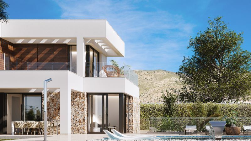 Nieuwbouw Villa Te koop in Finestrat in Spanje, gelegen aan de Costa Blanca-Noord