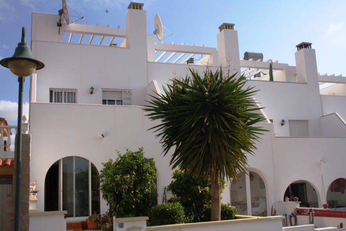 Vooraanzicht Huis Te koop in Palomares (04618) in Spanje, gelegen aan de Costa de Almería