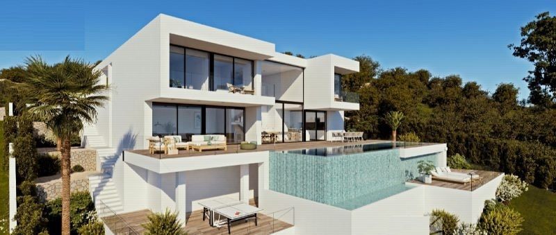 Nieuwbouw Villa Te koop in Benitachell in Spanje, gelegen aan de Costa Blanca-Noord