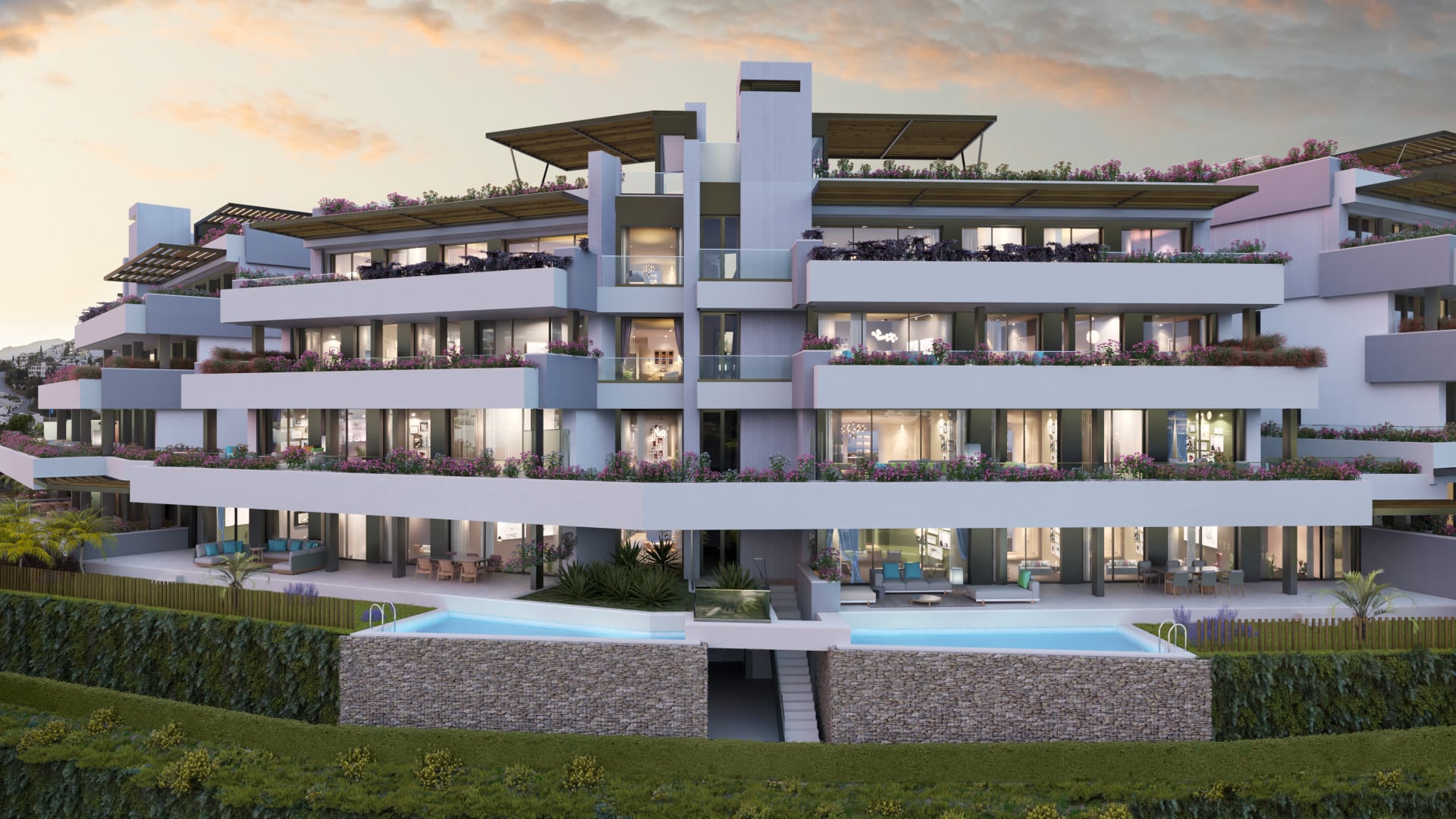 Nieuwbouw Project in Benahavis in Spanje, gelegen aan de Costa del Sol-West