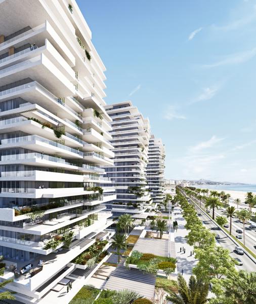 Nieuwbouw Project  in Málaga in Spanje, gelegen aan de Costa del Sol-Centro
