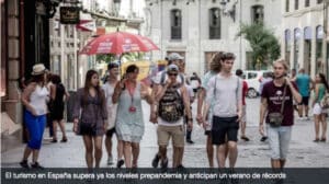 Iedereen wil naar Spanje: sterk herstel toerisme