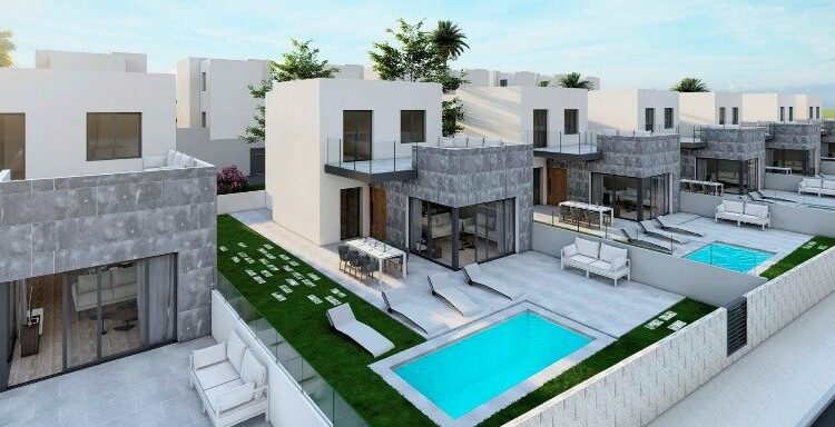 Nieuwbouw Villa Te koop in Torrevieja in Spanje, gelegen aan de