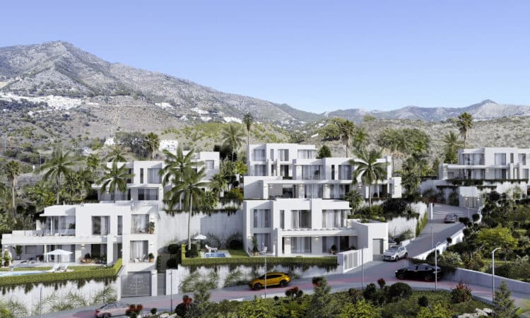 Nieuwbouw Villa Te koop in Mijas in Spanje, gelegen aan de Costa del Sol-Centro