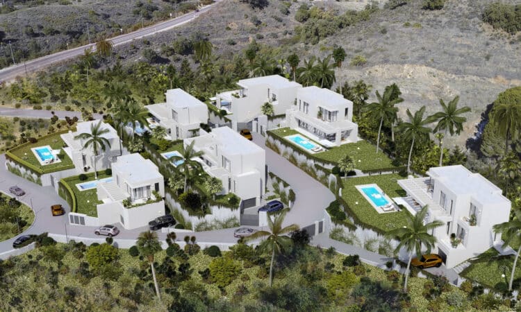 Nieuwbouw Villa Te koop in Mijas in Spanje, gelegen aan de Costa del Sol-Centro