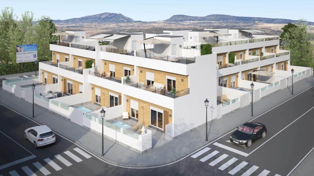 Nieuwbouw Project in Avileses in Spanje, gelegen aan de Costa Cálida