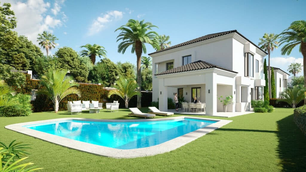 Nieuwbouw Villa Te koop in Elviria in Spanje, gelegen aan de Costa del Sol-Centro