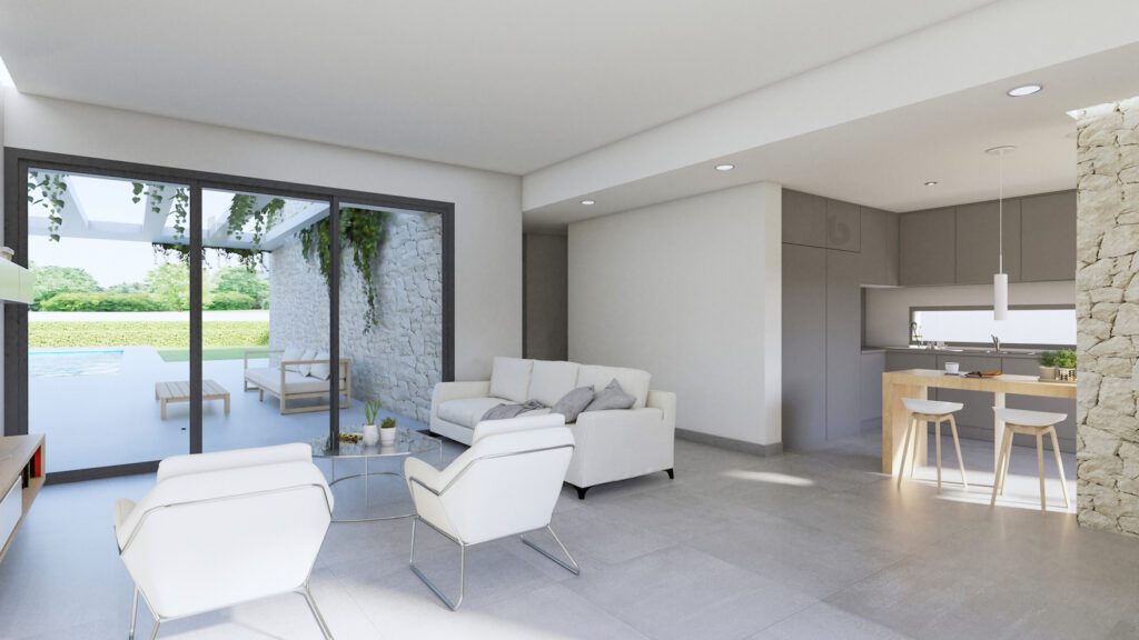 Nieuwbouw Villa Te koop in Pilar De La Horadada in Spanje, gelegen aan de Costa Blanca-Zuid