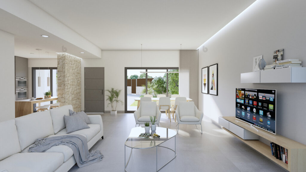 Nieuwbouw Villa Te koop in Pilar De La Horadada in Spanje, gelegen aan de Costa Blanca-Zuid
