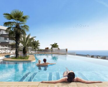 Zwembad van Nieuwbouw Appartementen Te koop in Aguilas in Spanje, gelegen aan de Costa Cálida