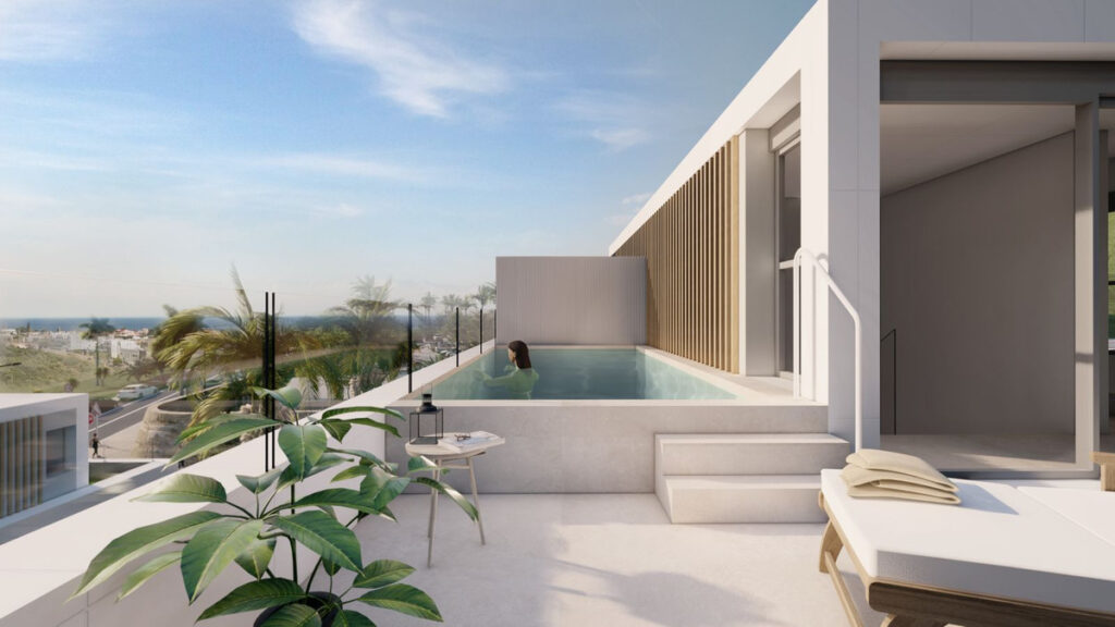 Nieuwbouw Huis Te koop in Estepona in Spanje, gelegen aan de Costa del Sol-West