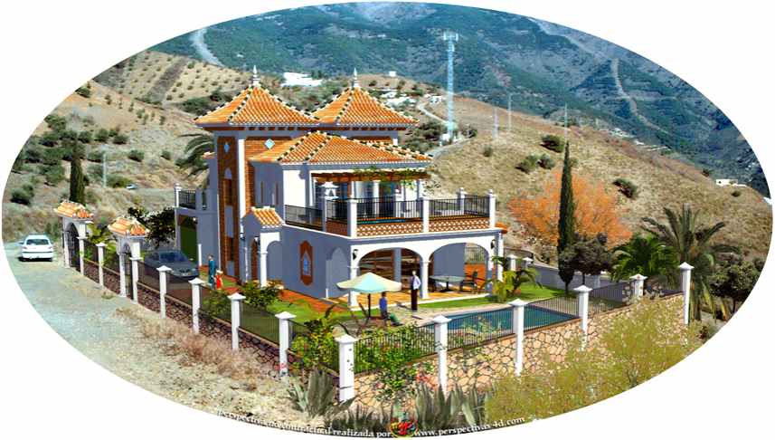 Resale Villa Te koop in Archez in Spanje, gelegen aan de Costa del Sol-Oost