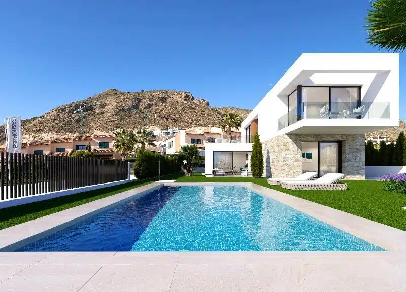 Resale Villa Te koop in Finestrat in Spanje, gelegen aan de Costa Blanca-Noord
