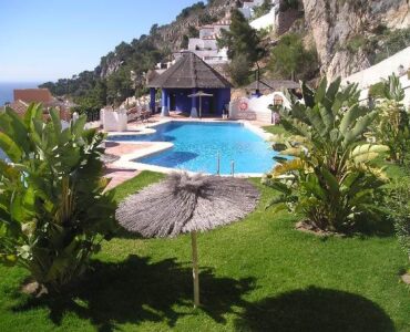 Zwembad van resale huis in La Herradura (04649) in Spanje, gelegen aan de  Costa de Almería