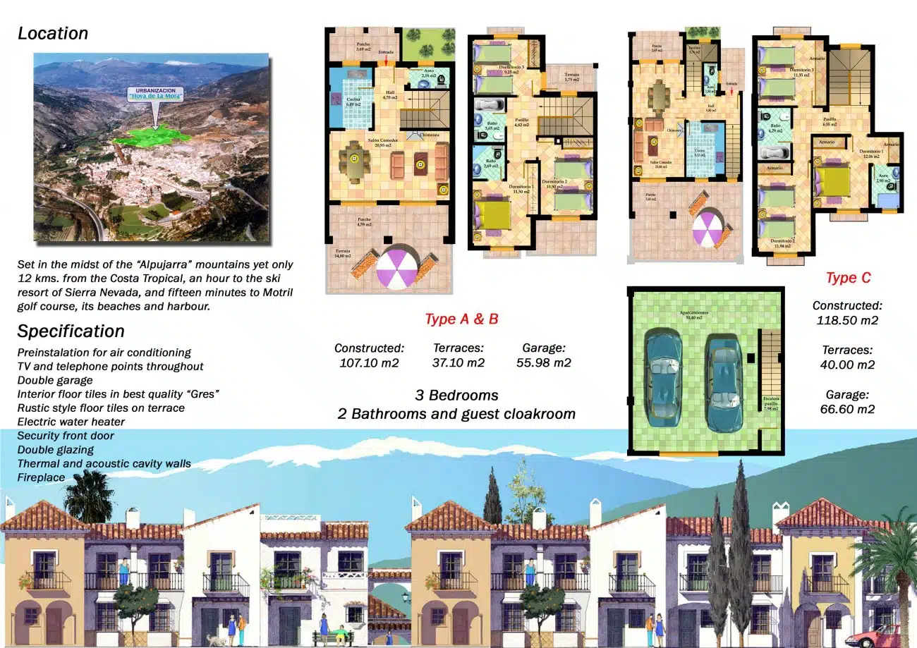 Resale Huis Te koop in Vélez de Benaudalla in Spanje, gelegen aan de Costa del Sol-Oost