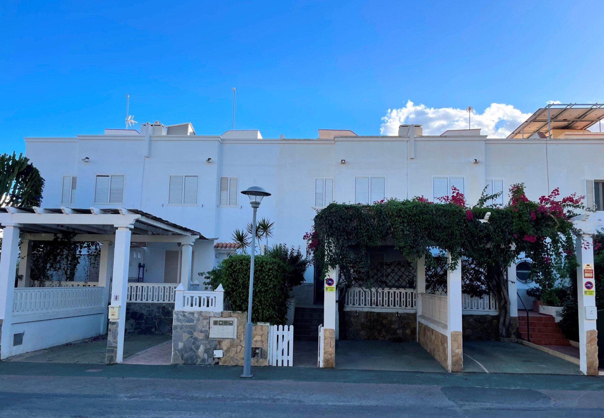 Vooraanzicht Huis Te koop in Vera in Spanje, gelegen aan de Costa de Almería
