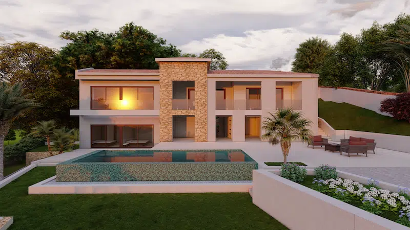 Nieuwbouw Villa Te koop in Altea in Spanje, gelegen aan de Costa Blanca-Noord