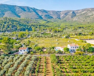 Panoramisch zicht van resale villa in Parcent in Spanje, gelegen aan de  Costa Blanca-Noord