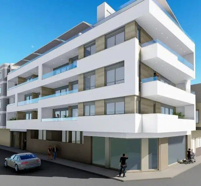 Nieuwbouw Appartement Te koop in Torrevieja in Spanje, gelegen aan de Costa Blanca-Zuid