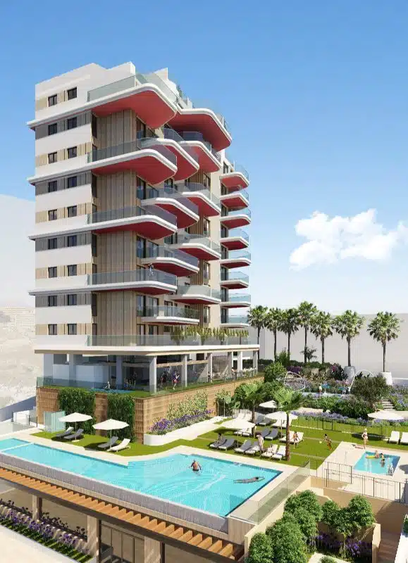 Nieuwbouw Appartement Te koop in Calpe in Spanje, gelegen aan de Costa Blanca-Noord