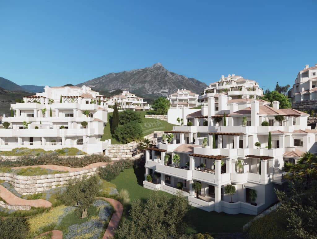 Nieuwbouw Project in Nueva Andalucia in Spanje, gelegen aan de Costa del Sol-West