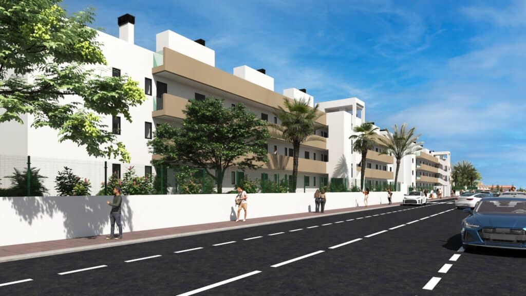 Nieuwbouw Project in Los Alcazares in Spanje, gelegen aan de Costa Cálida