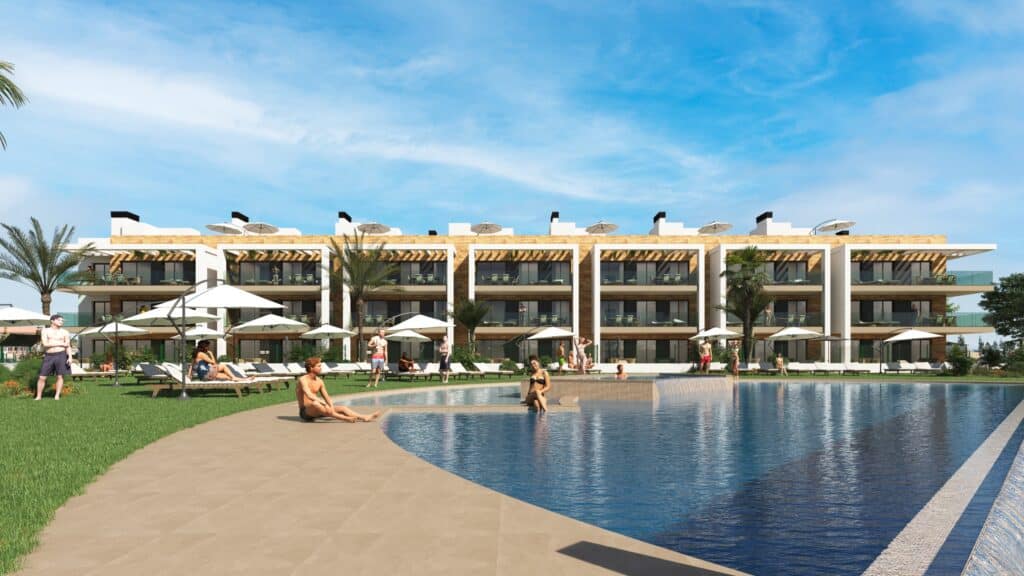 Nieuwbouw Project in Los Alcazares in Spanje, gelegen aan de Costa Cálida