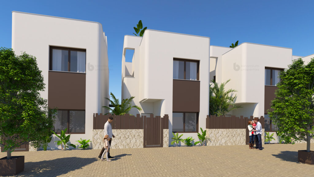 Nieuwbouw Villa Te koop in Pilar De La Horadada in Spanje, gelegen aan de Costa Blanca-Zuid