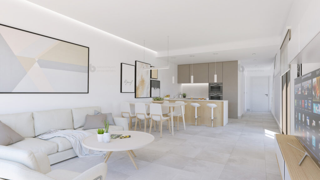 Nieuwbouw Villa Te koop in Pilar De La Horadada in Spanje, gelegen aan de Costa Blanca-Zuid