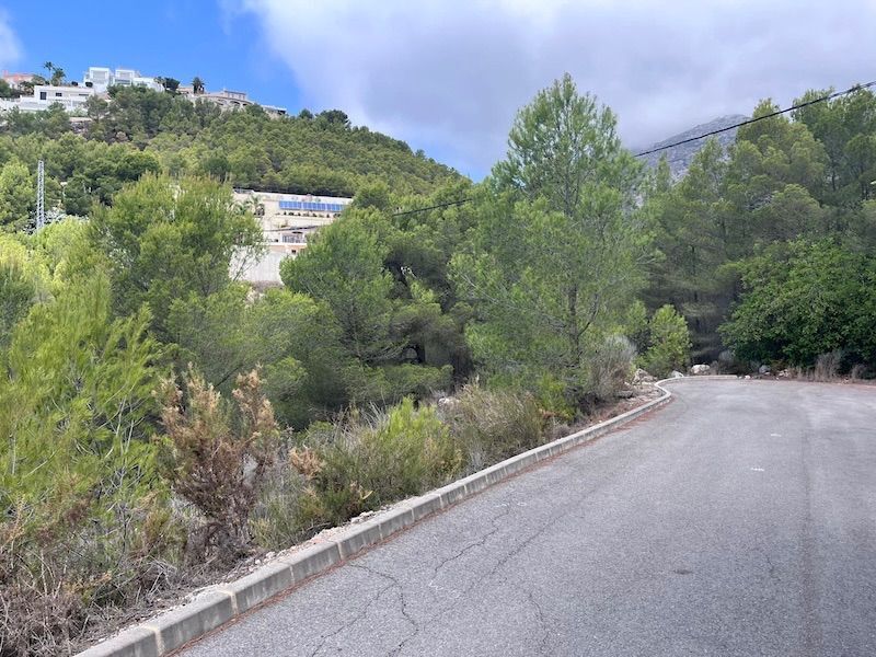 Bouwgrond Te koop in Altea in Spanje, gelegen aan de Costa Blanca-Noord