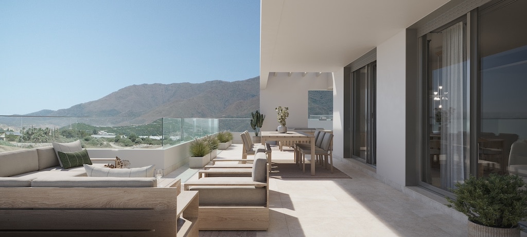 Nieuwbouw Project in Estepona in Spanje, gelegen aan de Costa del Sol-West