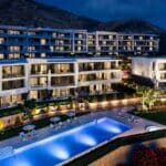 Vooraanzicht van nieuwbouw appartement in Fuengirola in Spanje, gelegen aan de  Costa del Sol-Centro