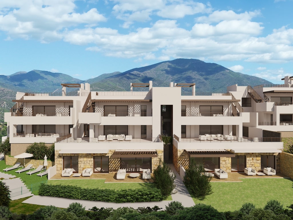 Nieuwbouw Project in Istan in Spanje, gelegen aan de Costa del Sol-West