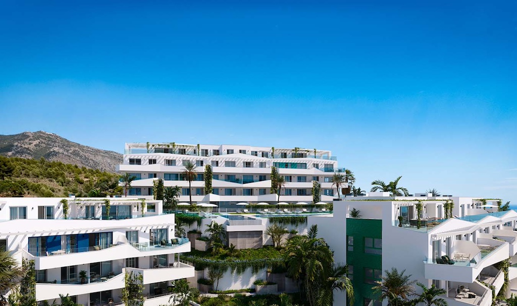 Nieuwbouw Project in Mijas in Spanje, gelegen aan de Costa del Sol-Centro