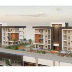 Vooraanzicht van nieuwbouw appartement in Los Alcazares in Spanje, gelegen aan de  Costa Cálida