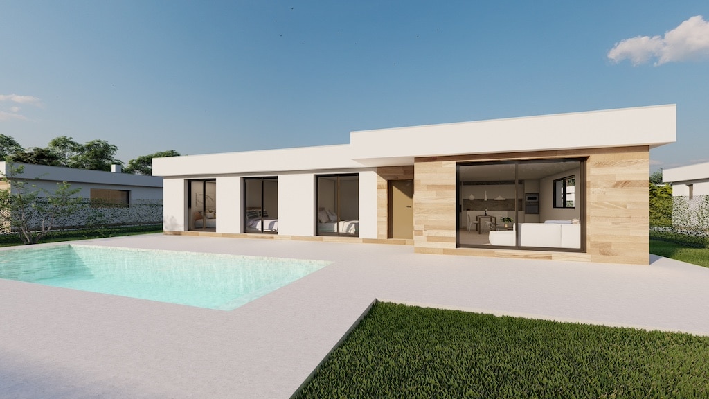 Nieuwbouw Villa Te koop in Calasparra in Spanje, gelegen aan de Costa Cálida