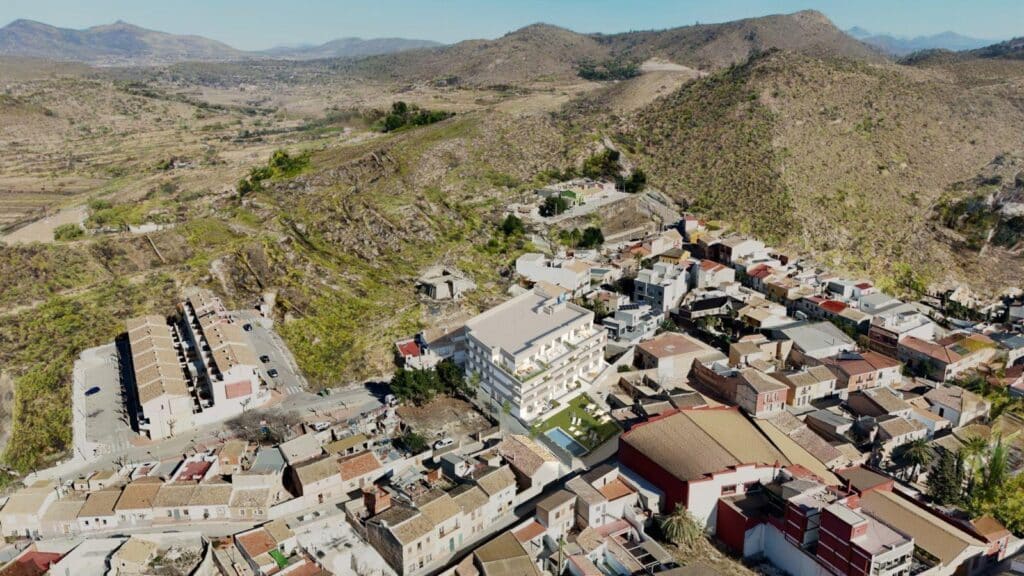 Nieuwbouw Appartement Te koop in Hondon De Las Nieves in Spanje, gelegen aan de Costa Blanca-Zuid