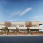 Vooraanzicht van nieuwbouw appartement in San Pedro Del Pinatar in Spanje, gelegen aan de  Costa Cálida