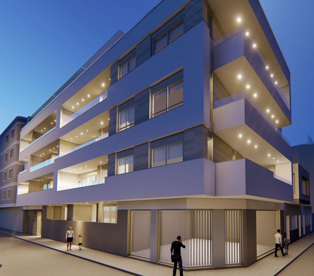 Nieuwbouw Appartement Te koop in Torrevieja in Spanje, gelegen aan de Costa Blanca-Zuid